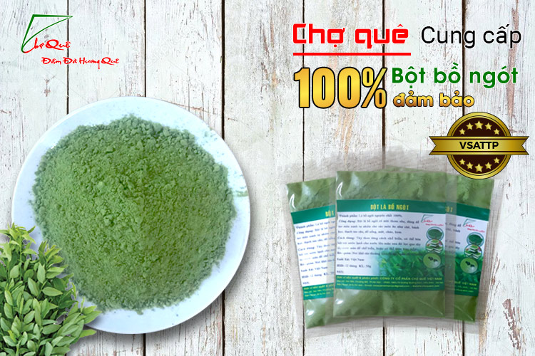 Bột bồ ngót